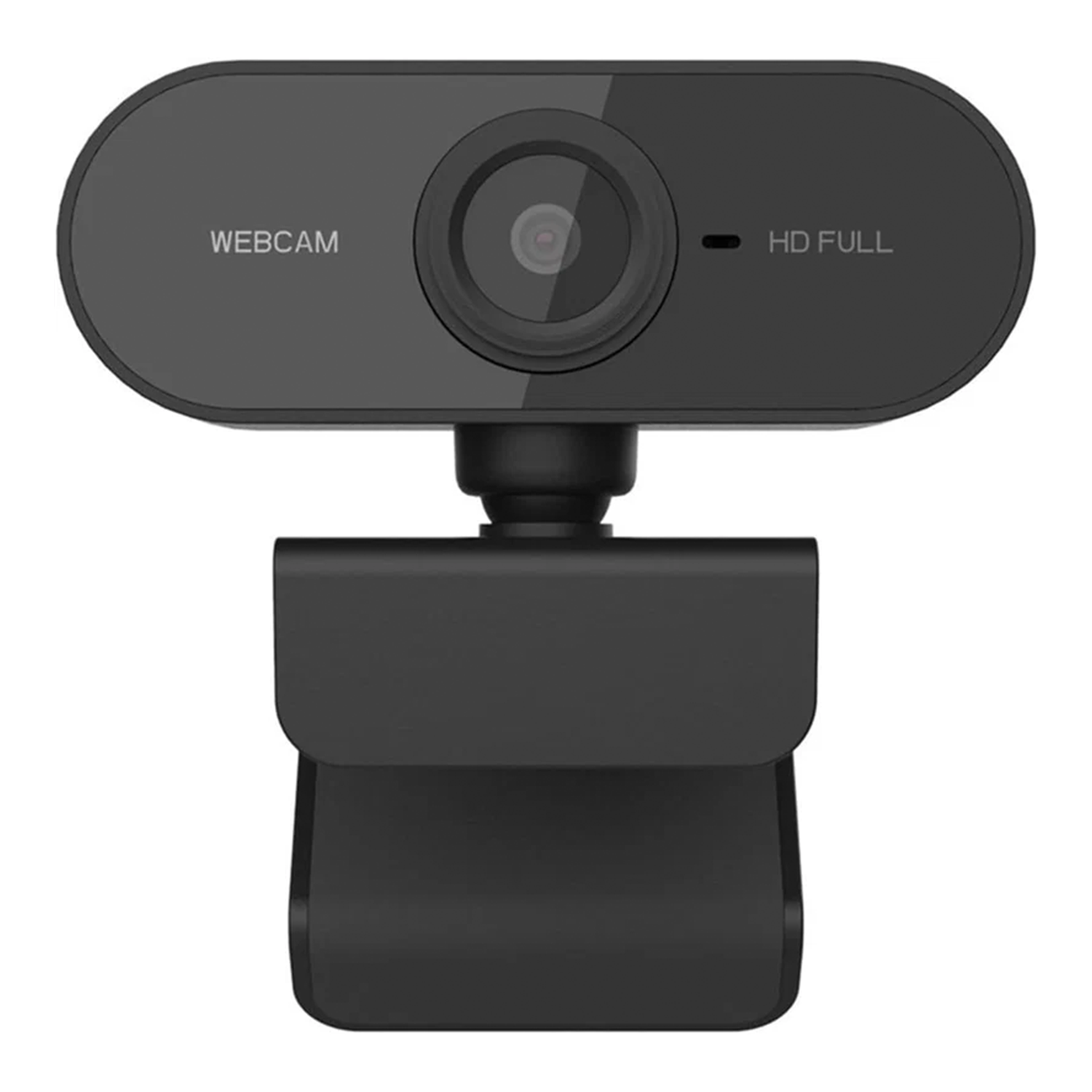 1080P HD USB Webcam With Built‑In Microphone Rotatable Clip‑On Camera For Desktop & Laptop